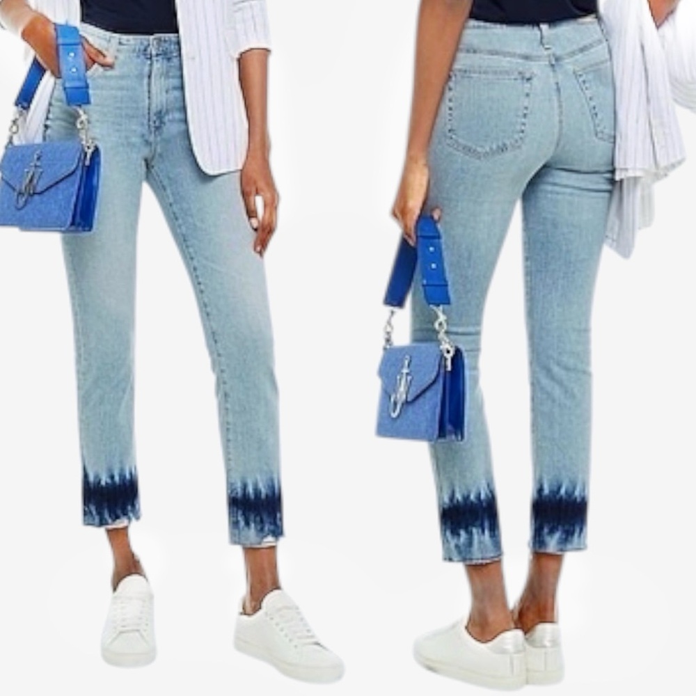 AG Isabelle High Rise Straight Crop! Retail$225.